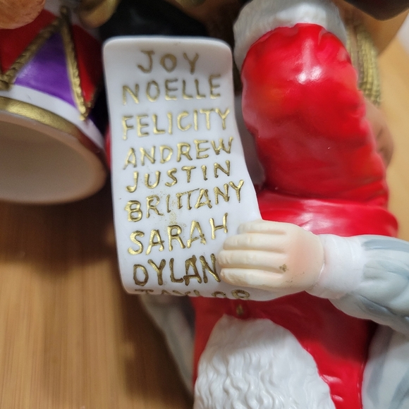 PartyLite Santa Checking His List candle holder Party Lite Santa's List votive - Picture 13 of 13